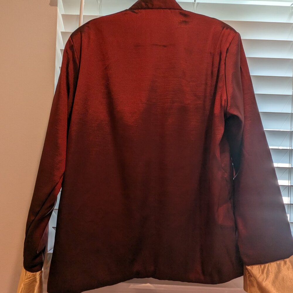 Dark Red Men Jacket - image 5